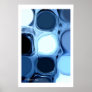 Blue Abstract poster