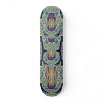 Blue Abstract Skateboard