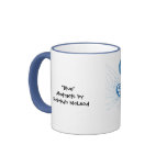 "Blue" abstract sketch Coffee Mug