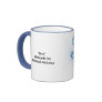 "Blue" abstract sketch Coffee Mug