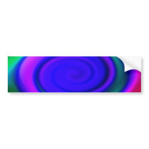 Blue Abstract Swirl Pattern