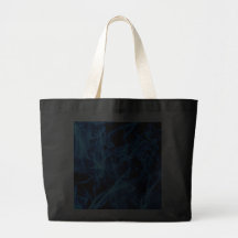 Blue Abstract Tote Bag