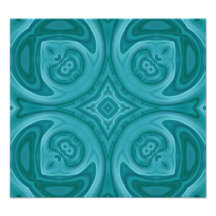 Blue abstract wood pattern photo print