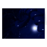 Blue Abstracts 09 Card