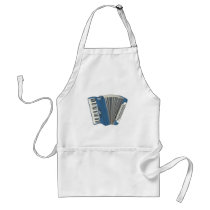 blue accordian aprons