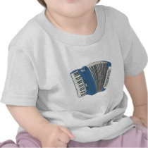 blue accordian t shirts