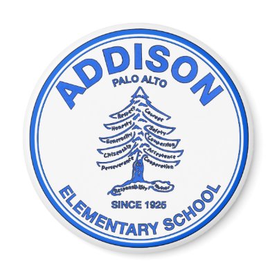 Blue Addison Magnet by AddisonPTA