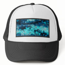 Blue Agate Mesh Hats