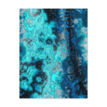 Blue Agate Post Card