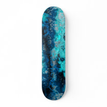 Blue Agate Skate Board
