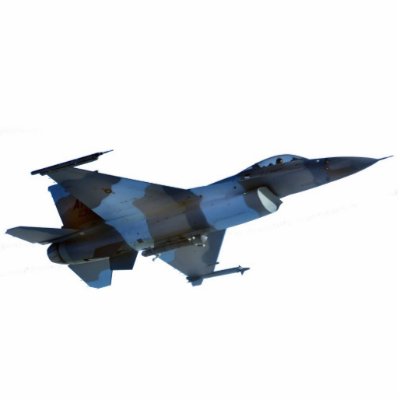 Blue Aggressor F-16 Fighting Falcon by whipgrips