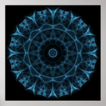 blue alien posters