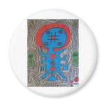 Blue Alien X Graffiti Magnets