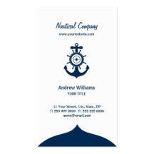 Blue Anchor Nautical business card