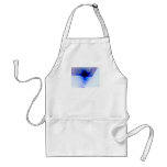 blue and black ink spot aprons