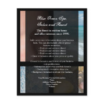 Blue and Black Luxury Spa Resort Theme