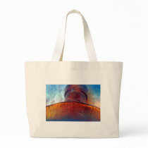 Blue and Brown Canvas Bags