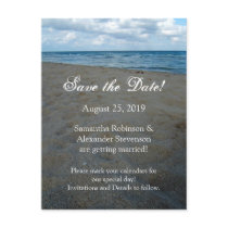 Blue and Brown Sands ~ Beach Wedding