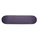 blue and brown skateboards