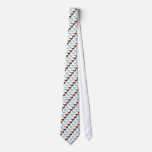 Blue and Chocolate Birds ties