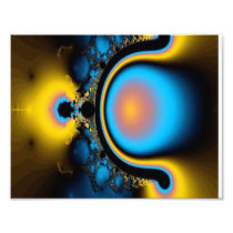 Blue and Gold Fractal
