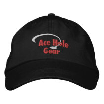 Blue and Gold Logo Embroidered Hats