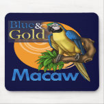 Blue and Gold Macaw Mousepad