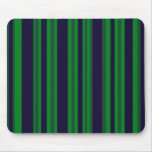 blue and green stripes mousepads