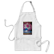 Blue and Pink Sombreros Aprons