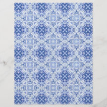 Blue and white background flyers