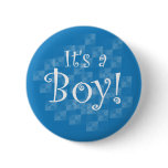 Blue and White It's a Boy buttons