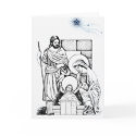 Blue and White Original Nativity cards