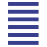 Blue and White Stripes Business Card Templates