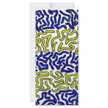 blue and yellow chunky doodle white back rack cards