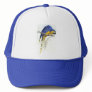 Blue and Yellow Maccaw by Edward Lear Mesh Hat