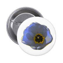 Blue and Yellow Tulip Button