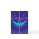 Blue Angel Birthday Card