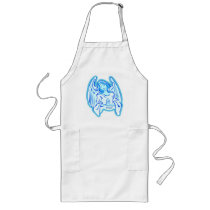 Blue Angel Of Peace Apron