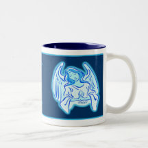 Blue Angel Of Peace Mug