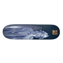 Blue Angel Skate Board Deck