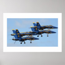 Blue Angels in Formation Print