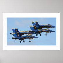 Blue Angels in Formation Print