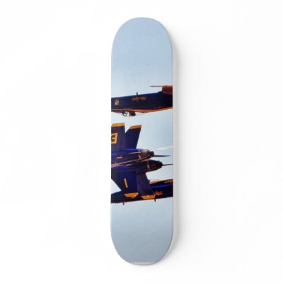 Blue Angels Jets At The Miramar Airshow Skateboard Decks by lifesphere