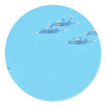 Blue Angels Jets Planes Round Stickers