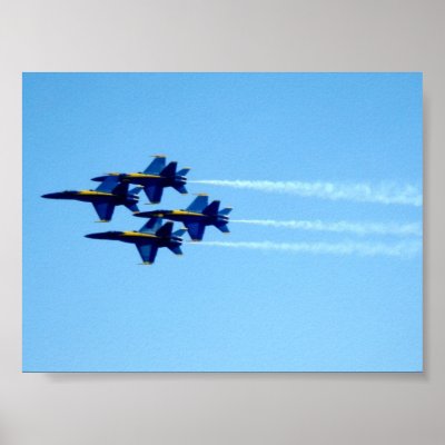 Blue Angels Signature Flyby by jacobracer