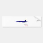 Blue Angles Bumper Stickers