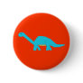 Blue apatosaurus pin