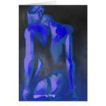 Blue, Aqua and Lilac Nude: Plaits and Panties