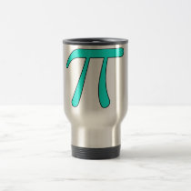 Blue Aqua Pink Hot Baby Light Pi 3.14 symbol Math mugs
