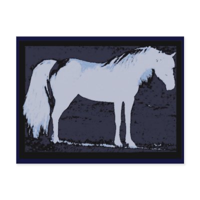 Blue Arab Postcards by Petcetera